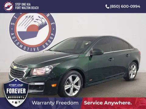 Green 2015 Chevrolet Cruze 2LT for sale in Fort Walton Beach, FL