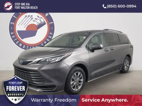 Gray 2021 Toyota Sienna LE for sale in Fort Walton Beach, FL