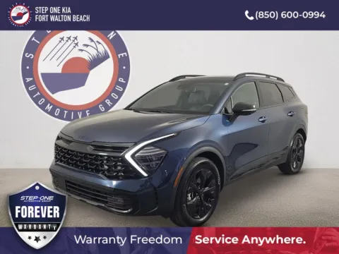 Blue 2025 Kia Sportage Plug-In Hybrid X-Line Prestige for sale in Fort Walton Beach, FL