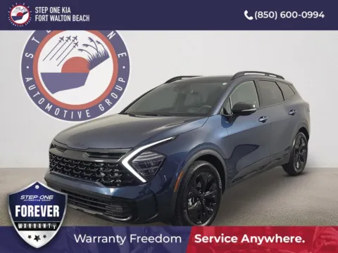 Blue 2025 Kia Sportage Plug-In Hybrid X-Line Prestige for sale in Fort Walton Beach, FL