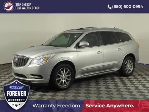 Silver 2017 Buick Enclave Leather Group for sale in Fort Walton Beach, FL