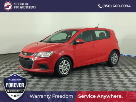 Red 2020 Chevrolet Sonic LT for sale in Fort Walton Beach, FL