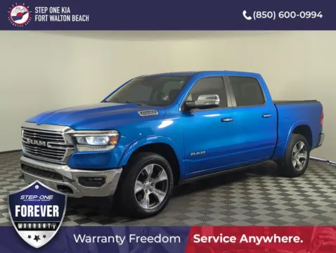 Blue 2021 Ram 1500 Laramie for sale in Fort Walton Beach, FL