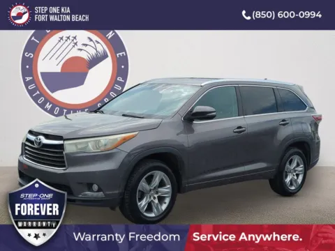 Gray 2015 Toyota Highlander Limited for sale in Fort Walton Beach, FL