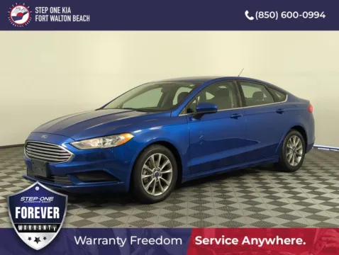 Blue 2017 Ford Fusion SE for sale in Fort Walton Beach, FL
