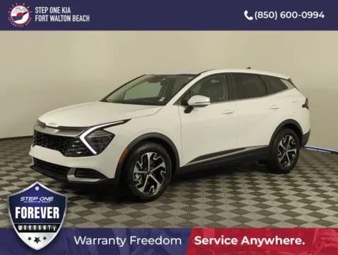 White 2024 Kia Sportage EX for sale in Fort Walton Beach, FL