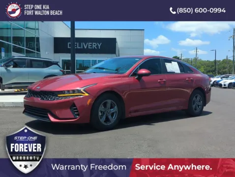 Red 2021 Kia K5 LX for sale in Fort Walton Beach, FL