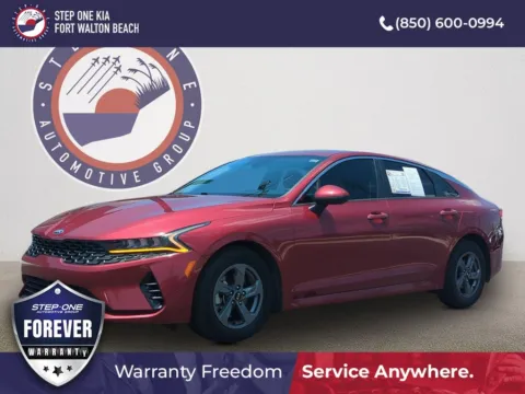 Red 2021 Kia K5 LX for sale in Fort Walton Beach, FL