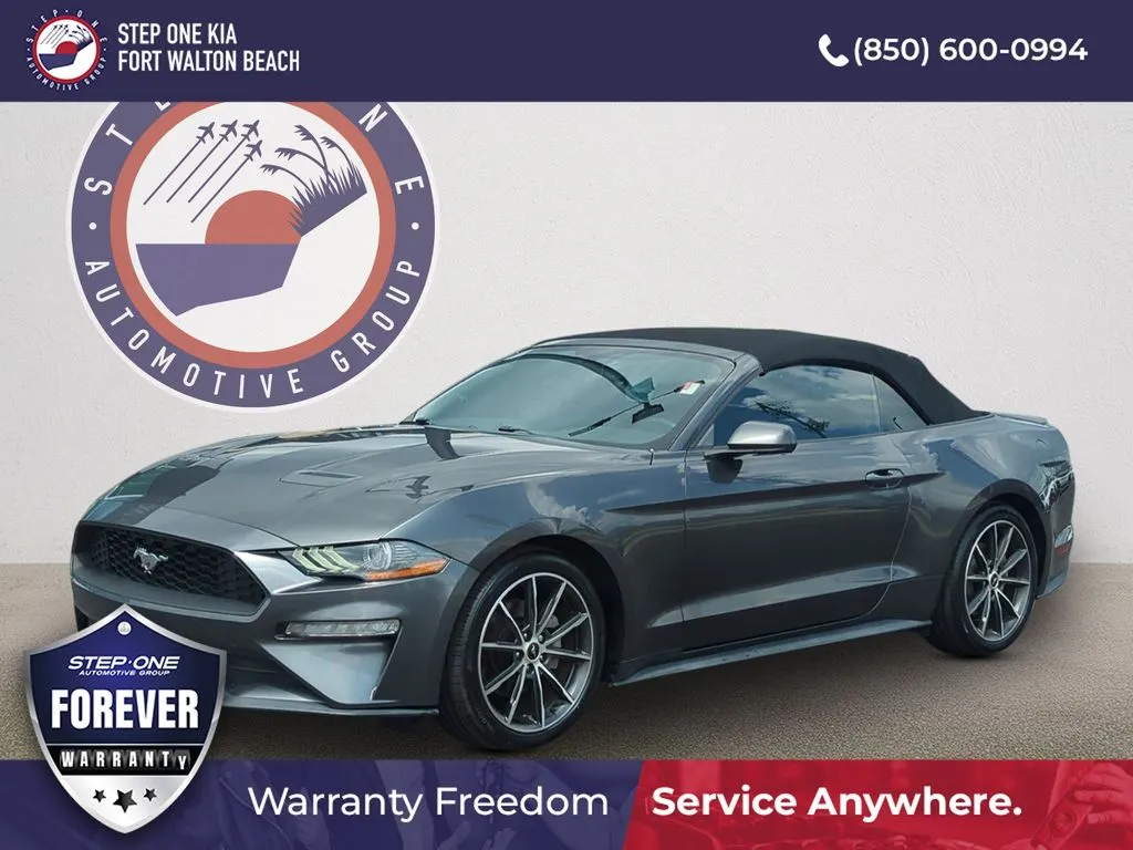 Gray 2018 Ford Mustang EcoBoost for sale in Fort Walton Beach, FL