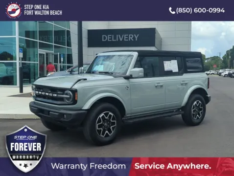 Gray 2021 Ford Bronco Outer Banks for sale in Fort Walton Beach, FL