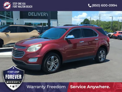Red 2017 Chevrolet Equinox Premier for sale in Fort Walton Beach, FL
