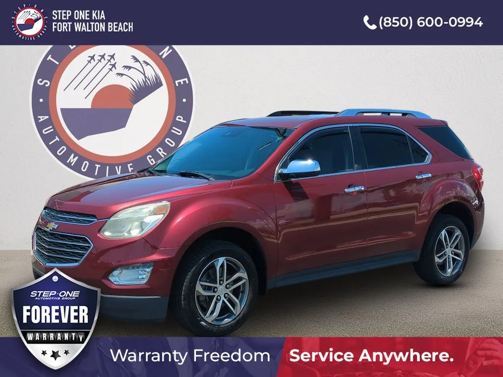 Red 2017 Chevrolet Equinox Premier for sale in Fort Walton Beach, FL