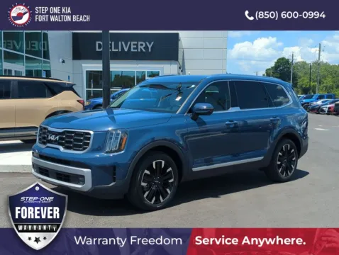 Blue 2024 Kia Telluride SX for sale in Fort Walton Beach, FL