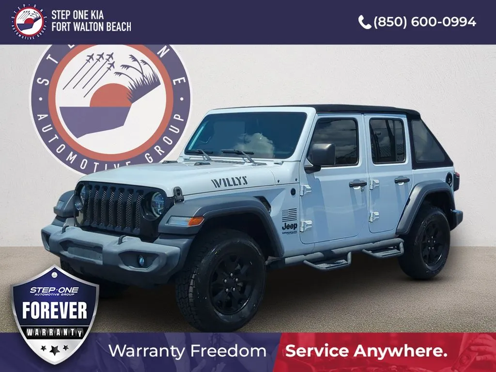 White 2020 Jeep Wrangler Unlimited Sport for sale in Fort Walton Beach, FL