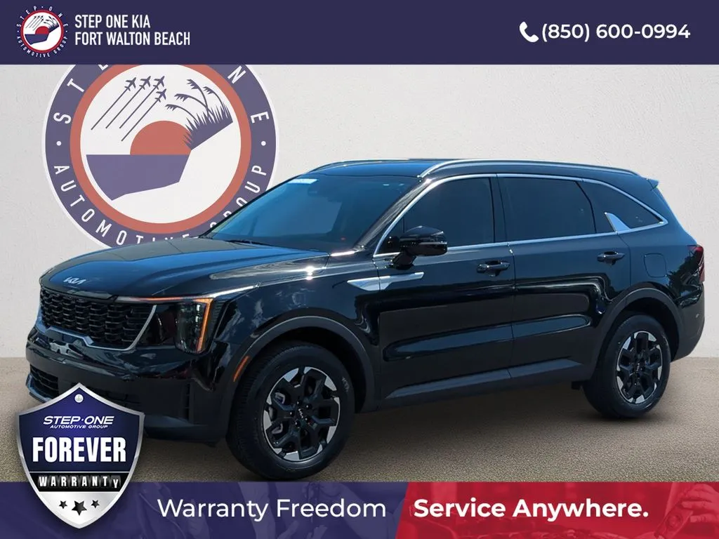 Black 2026 Kia Sorento S for sale in Fort Walton Beach, FL