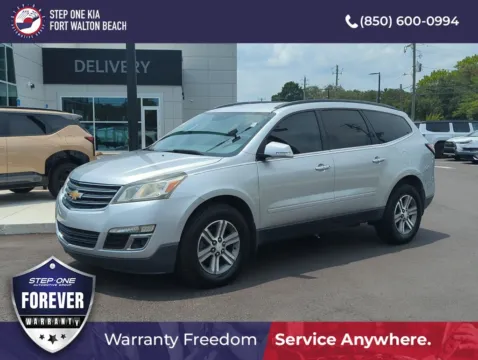Silver 2015 Chevrolet Traverse 2LT for sale in Fort Walton Beach, FL