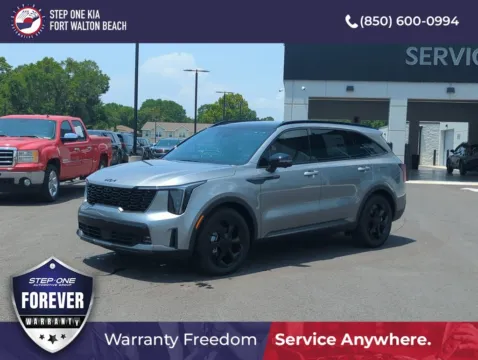 Gray 2026 Kia Sorento Hybrid X-Line SX Prestige for sale in Fort Walton Beach, FL