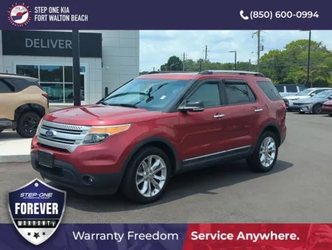Red 2015 Ford Explorer XLT for sale in Fort Walton Beach, FL