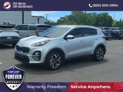 Silver 2021 Kia Sportage EX for sale in Fort Walton Beach, FL
