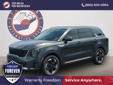 Gray 2025 Kia Sorento Hybrid EX for sale in Fort Walton Beach, FL