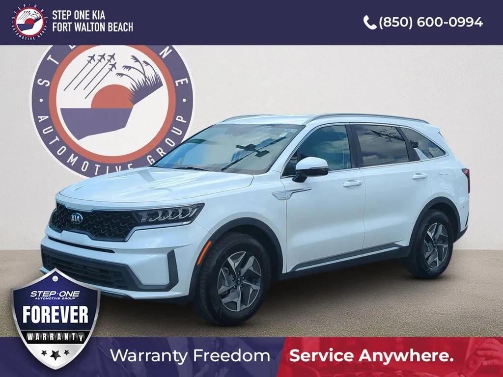 White 2021 Kia Sorento Hybrid S for sale in Fort Walton Beach, FL