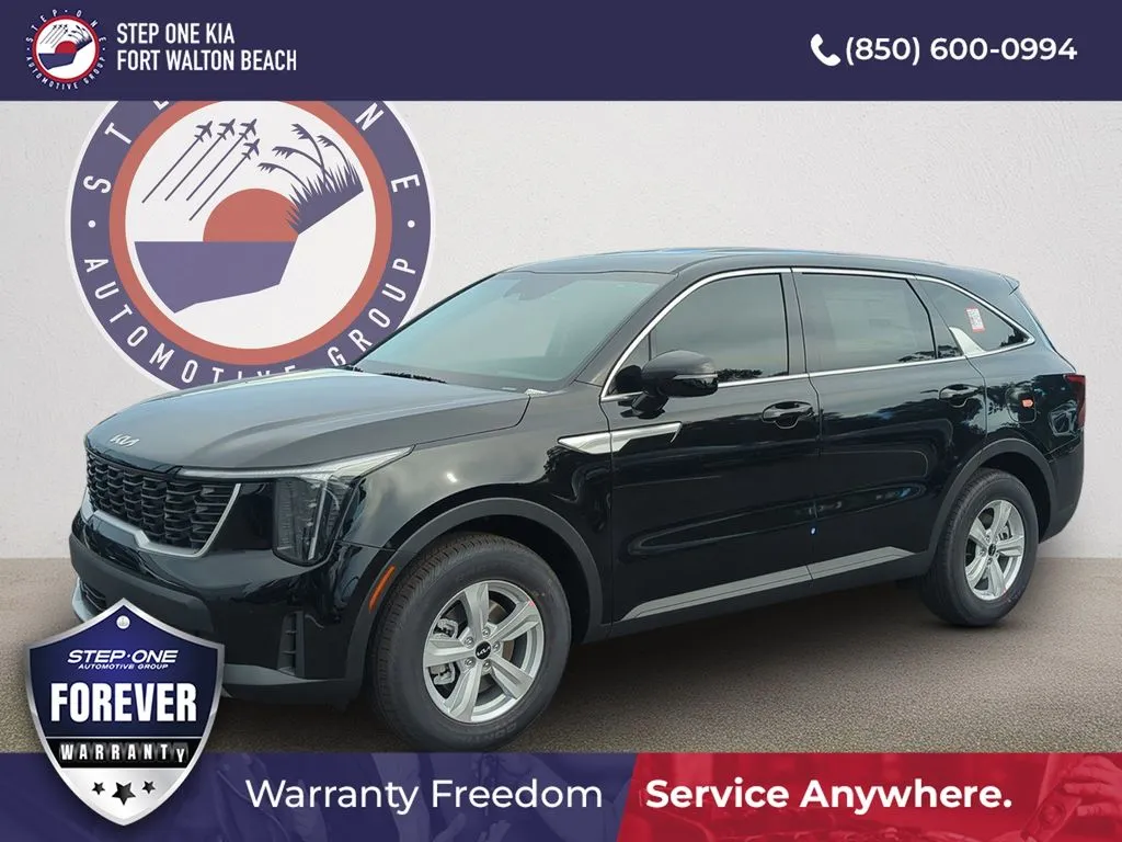Black 2026 Kia Sorento LX for sale in Fort Walton Beach, FL