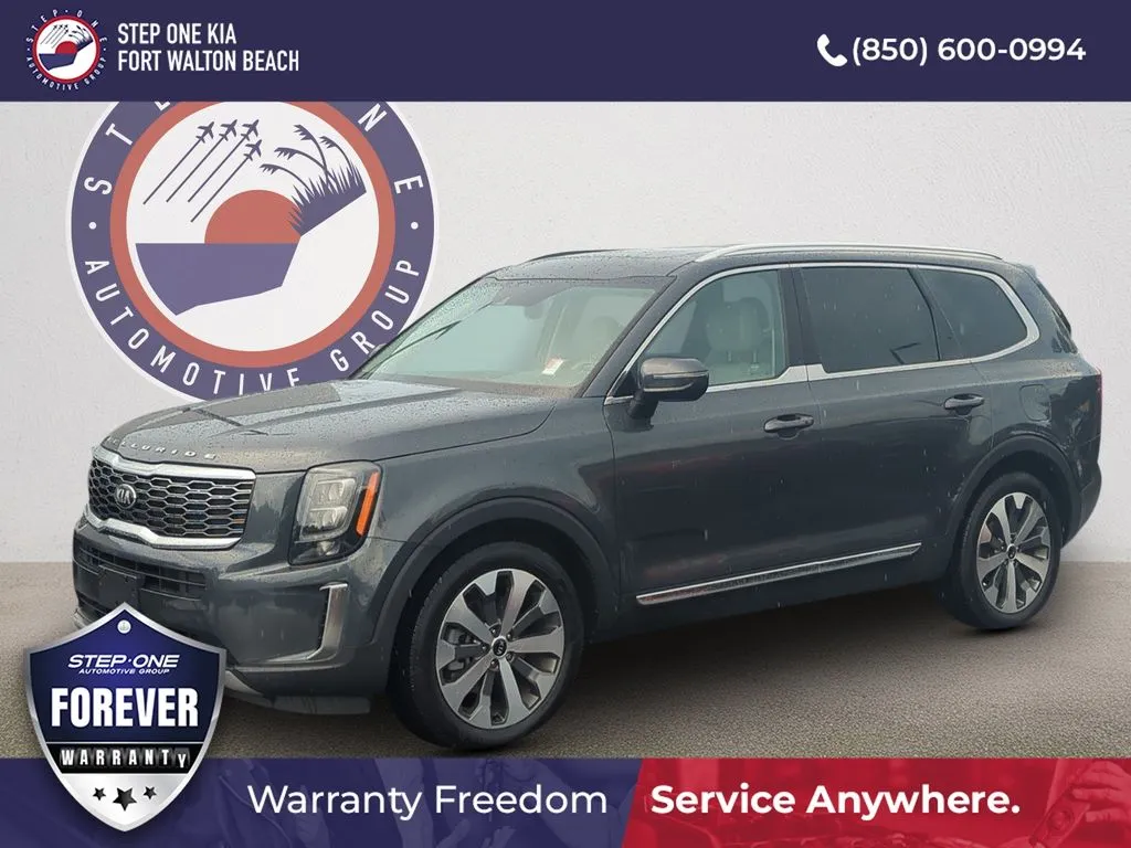 Gray 2021 Kia Telluride EX for sale in Fort Walton Beach, FL