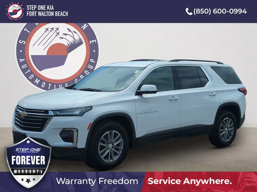 White 2022 Chevrolet Traverse LT for sale in Fort Walton Beach, FL
