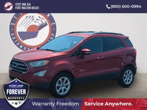Red 2021 Ford EcoSport SE for sale in Fort Walton Beach, FL