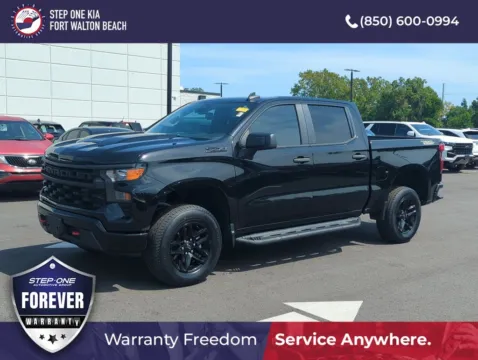 Black 2023 Chevrolet Silverado 1500 Custom Trail Boss for sale in Fort Walton Beach, FL