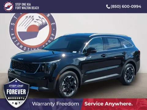 Black 2026 Kia Sorento S for sale in Fort Walton Beach, FL