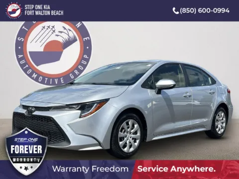 Silver 2020 Toyota Corolla LE for sale in Fort Walton Beach, FL