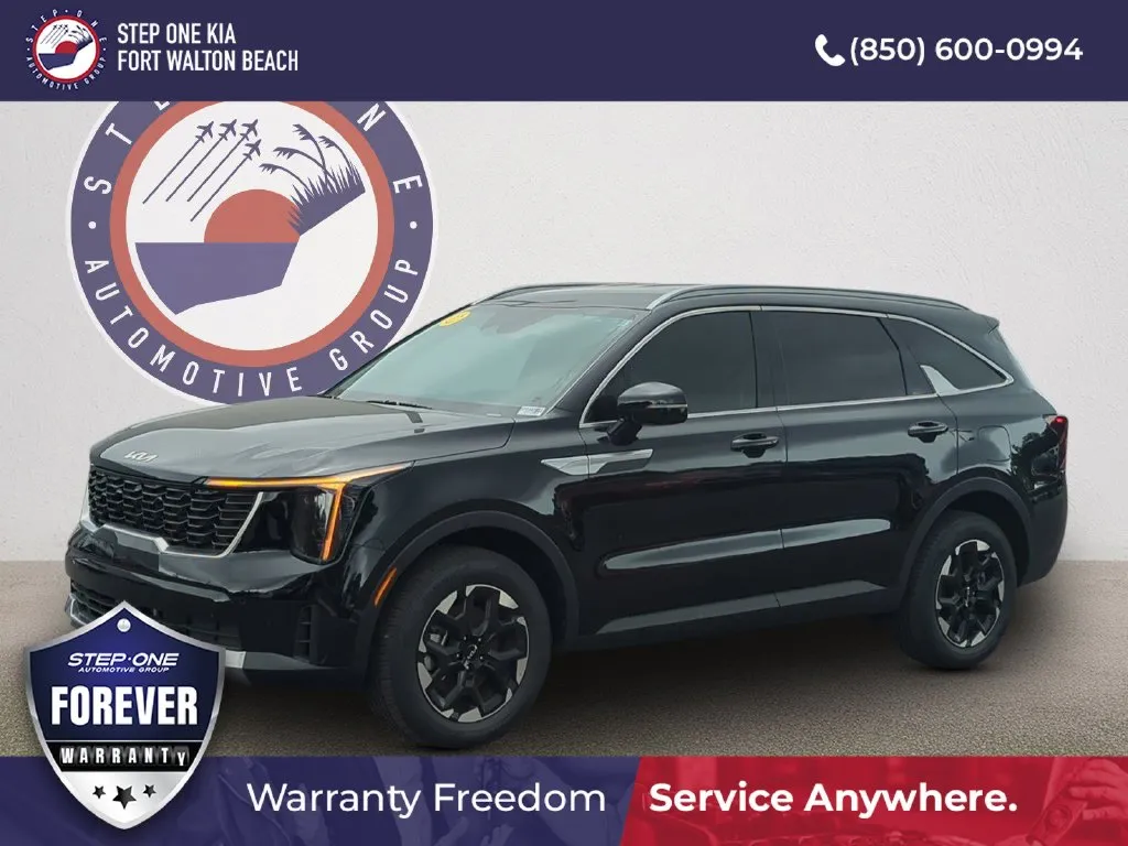 Black 2026 Kia Sorento S for sale in Fort Walton Beach, FL
