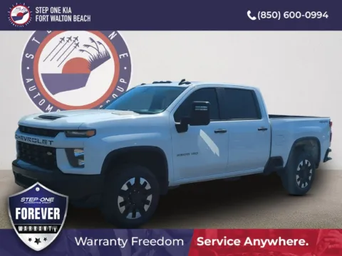 White 2020 Chevrolet Silverado 2500 HD Custom for sale in Fort Walton Beach, FL