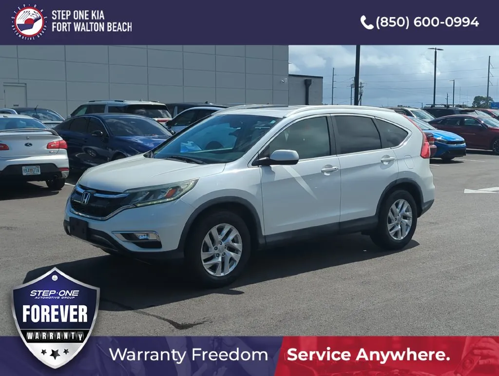 White 2016 Honda CR-V EX-L for sale in Fort Walton Beach, FL