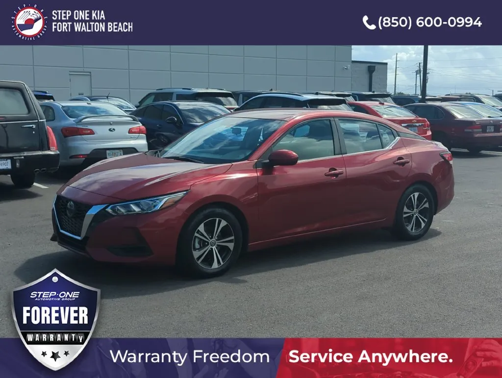 Red 2023 Nissan Sentra SV for sale in Fort Walton Beach, FL