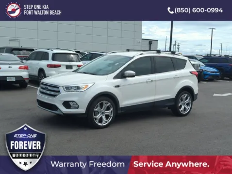 White 2019 Ford Escape Titanium for sale in Fort Walton Beach, FL