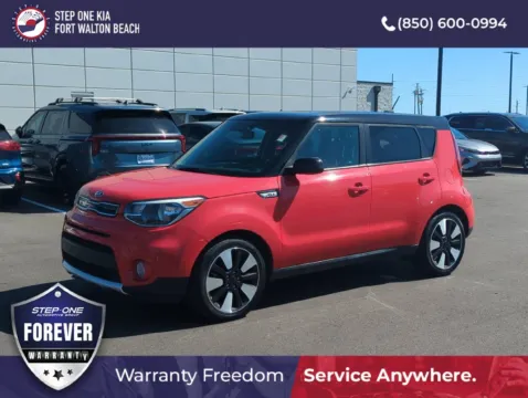 Red 2017 Kia Soul Plus for sale in Fort Walton Beach, FL