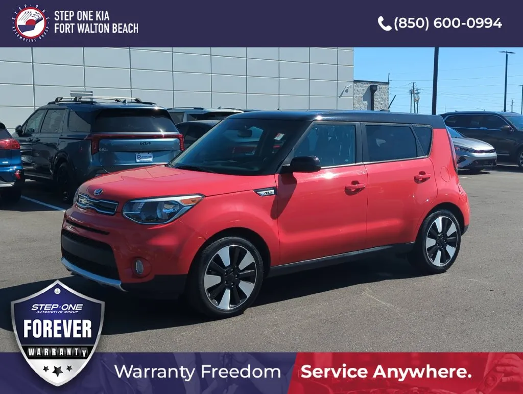 Red 2017 Kia Soul Plus for sale in Fort Walton Beach, FL