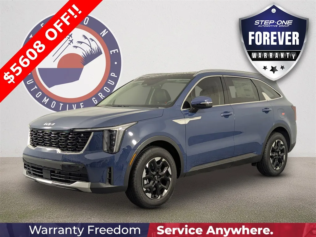 Blue 2025 Kia Sorento S for sale in Fort Walton Beach, FL
