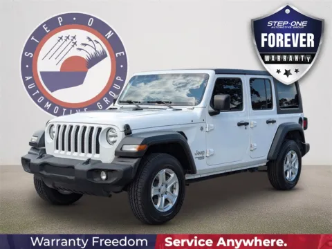 White 2021 Jeep Wrangler Unlimited Sport S for sale in Fort Walton Beach, FL
