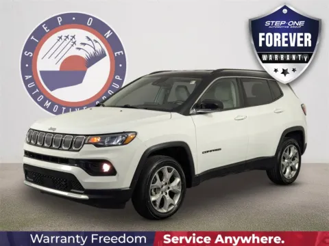 White 2022 Jeep Compass Limited for sale in Fort Walton Beach, FL