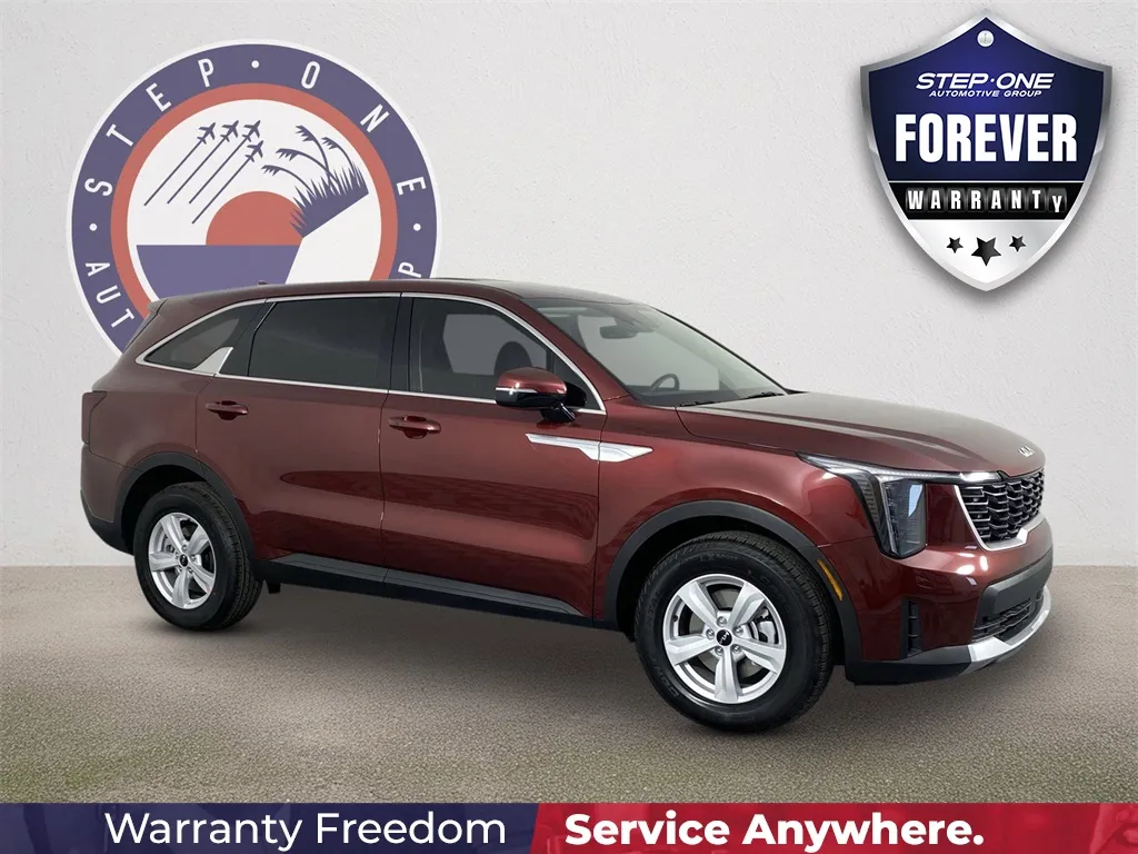 Red 2025 Kia Sorento LX for sale in Fort Walton Beach, FL