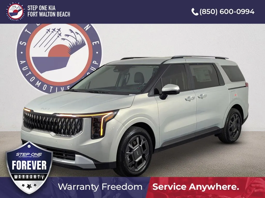 Silver 2026 Kia Carnival Hybrid EX for sale in Fort Walton Beach, FL