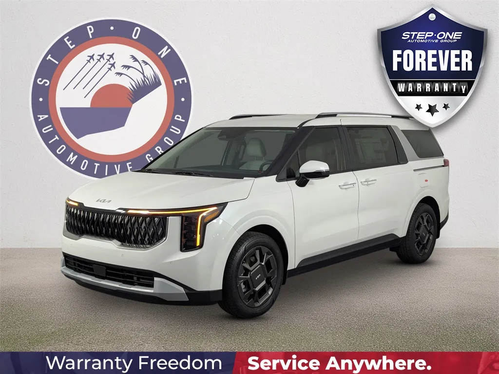 White 2026 Kia Carnival Hybrid EX for sale in Fort Walton Beach, FL