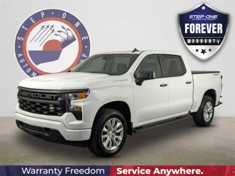 White 2024 Chevrolet Silverado 1500 Custom for sale in Fort Walton Beach, FL