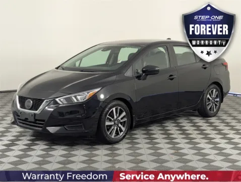 Black 2020 Nissan Versa 1.6 SV for sale in Fort Walton Beach, FL