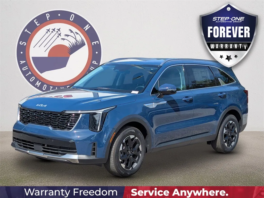 Blue 2025 Kia Sorento S for sale in Fort Walton Beach, FL