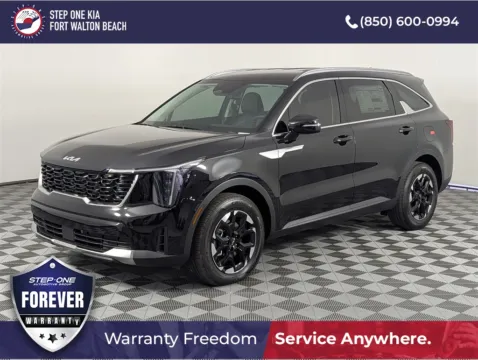 Black 2026 Kia Sorento S for sale in Fort Walton Beach, FL