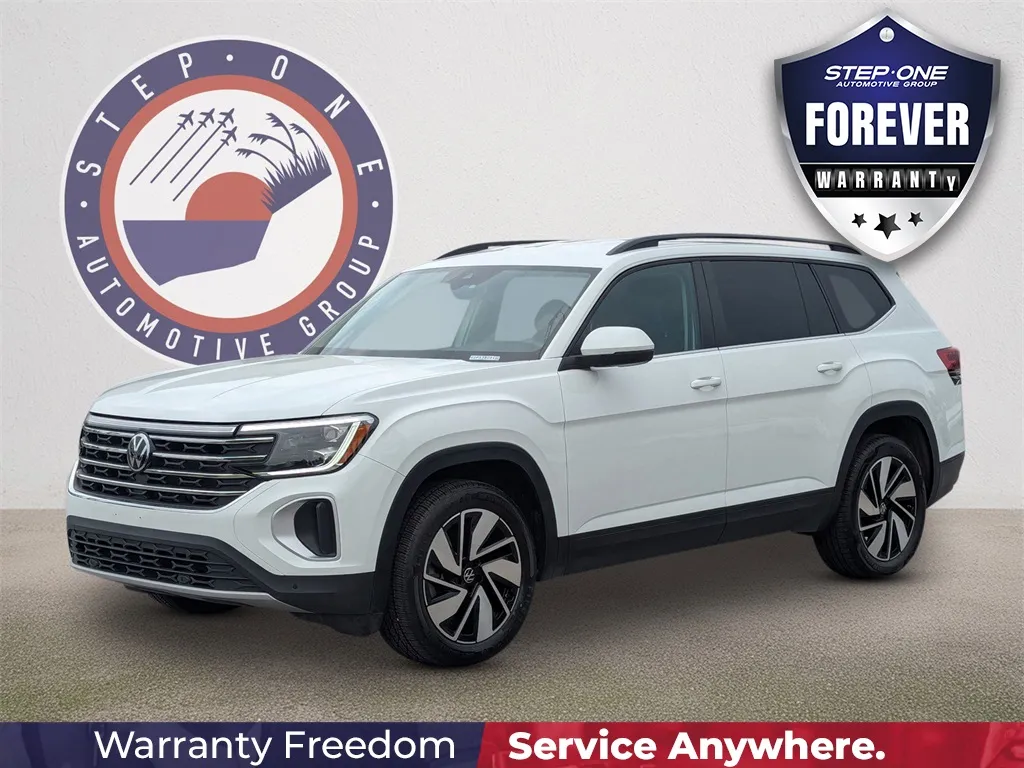 White 2024 Volkswagen Atlas 2.0T SE w/Technology for sale in Fort Walton Beach, FL
